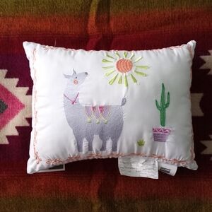 NWT Decorative Llama pillow